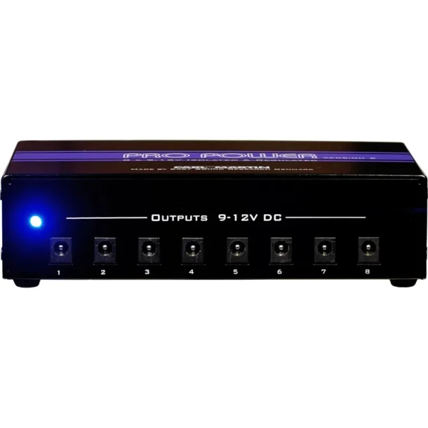 Carl Martin Pro Power Version 2 - Multi str�mforsyning 9-12V 350mA